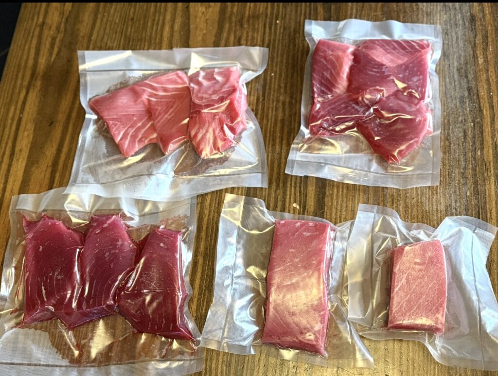 Tuna vacuum Sealed